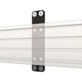 B-Tech B-Tech System X Rail Mounting Bracket - 5 mm, Negro