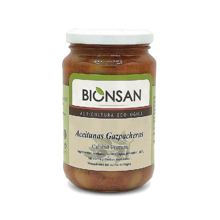 BIONSAN Aceituna Gazpachera proximidad 200 gr. ECO