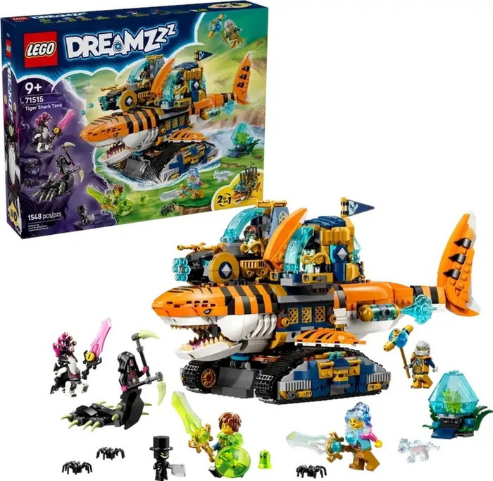LEGO DREAMZzz 71515 Tanque Tiburón Tigre