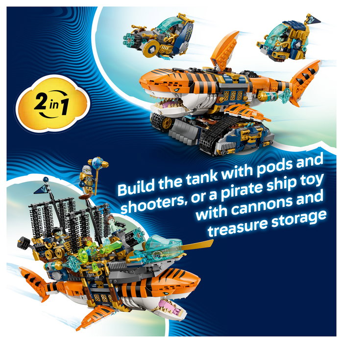 LEGO DREAMZzz 71515 Tanque Tiburón Tigre