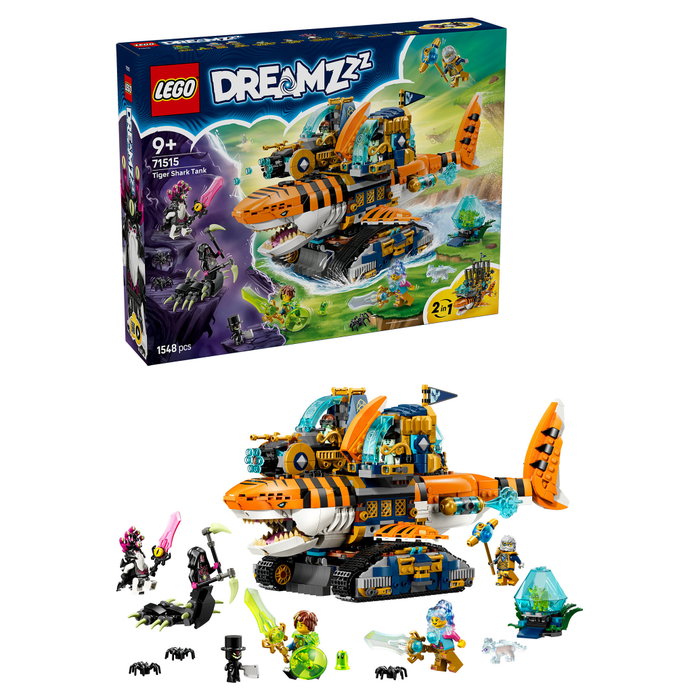 LEGO DREAMZzz 71515 Tanque Tiburón Tigre