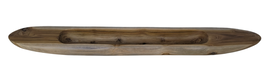 DKD Home Decor Centro de Mesa Teca Natural 120x15x9 cm