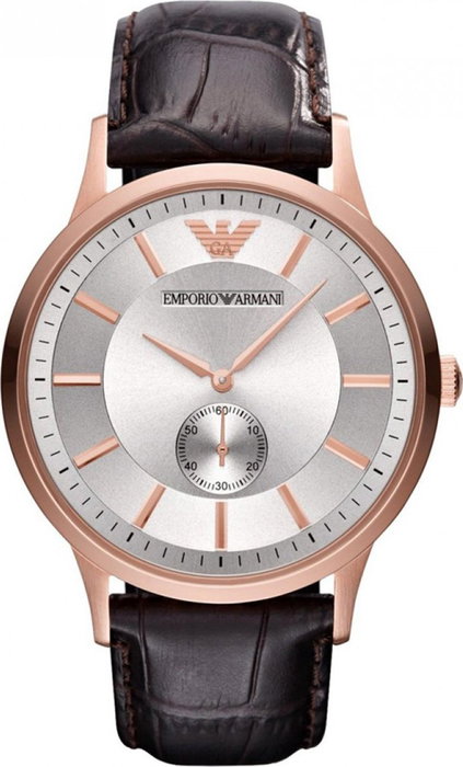 Armani AR9101 Reloj de Hombre con Correa de Cuero Marrón Armani AR9101 Reloj de Hombre con Correa de Cuero Marrón