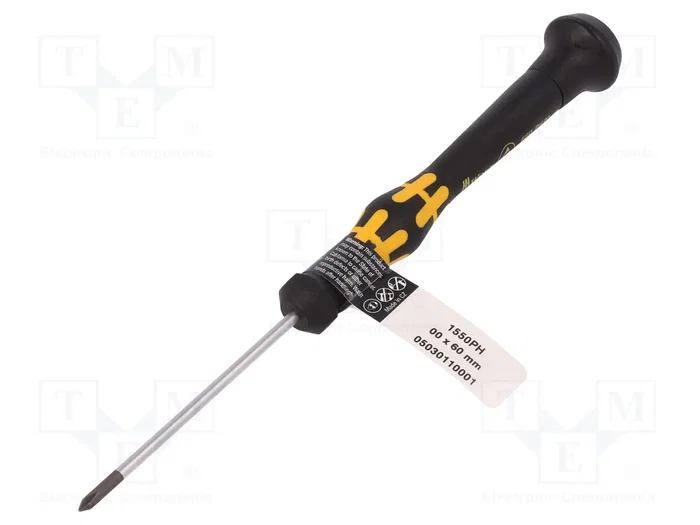 WERA Destornillador de precisión Phillips PH00 WERA Destornillador de precisión Phillips PH00