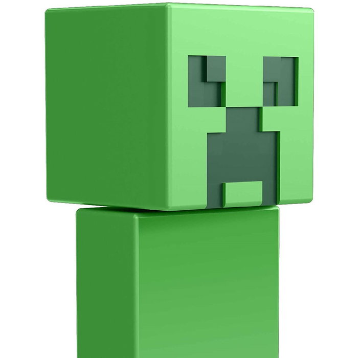 Mattel Figura Minecraft Creeper 8.25 cm con Accesorios y Portal