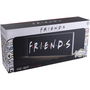 Paladone Lampara Logo Friends 12x30cm con Luz LED USB o Pilas AAA, Fondo Negro, Montaje Pared
