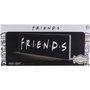 Paladone Lampara Logo Friends 12x30cm con Luz LED USB o Pilas AAA, Fondo Negro, Montaje Pared