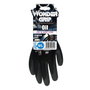 Wonder Grip Guante de Nailon y Spandex T-09 Talla 9 con Doble Recubrimiento de Nitrilo