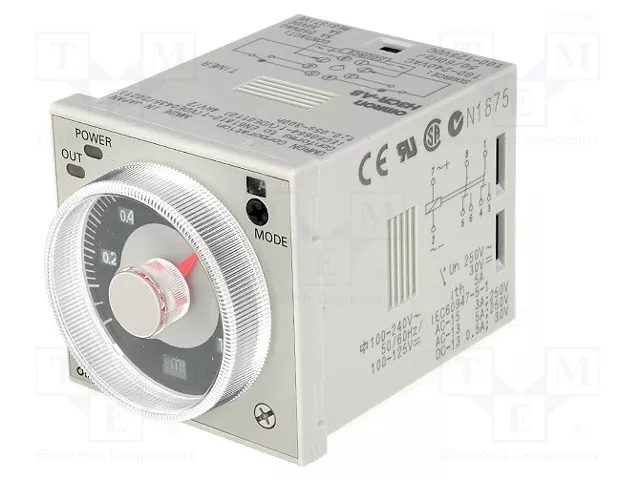 OMRON H3CR-A8 Relé de tiempo 0,05s÷300h DPDT 100-240VAC/100-125VDC OMRON H3CR-A8 Relé de tiempo 0,05s÷300h DPDT 100-240VAC/100-125VDC