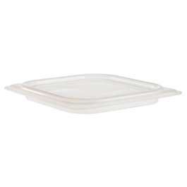CAMBRO Tapa hermética GN 1/6 - 16,2 x 17,6 cm - Blanco translúcido
