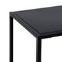 Ixia Estantería Negro Acero 100 x 30 x 81 cm