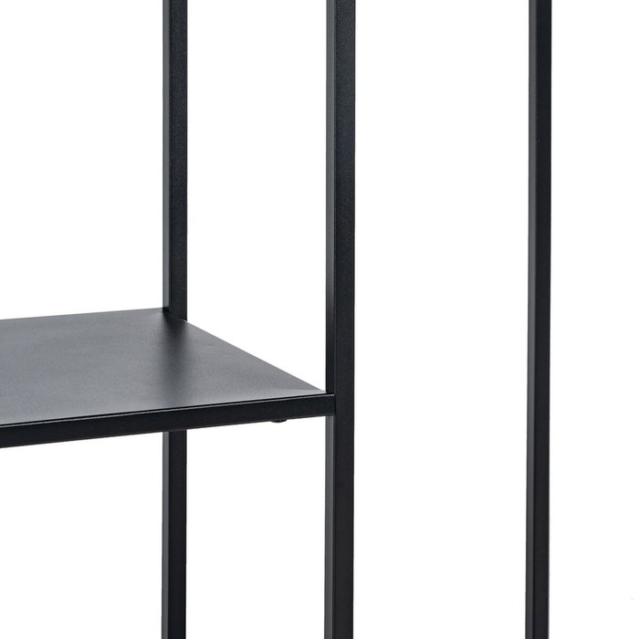 Ixia Estantería Negro Acero 100 x 30 x 81 cm Ixia Estantería Negro Acero 100 x 30 x 81 cm