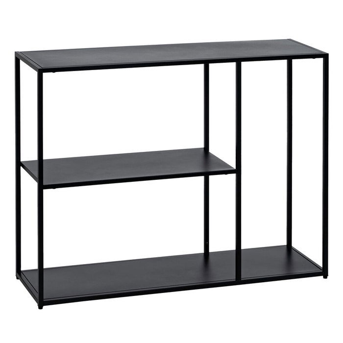 Ixia Estantería Negro Acero 100 x 30 x 81 cm Ixia Estantería Negro Acero 100 x 30 x 81 cm