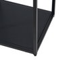 Ixia Estantería Negro Acero 100 x 30 x 81 cm