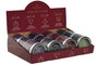 DKD Home Decor Surtido de 4 Velas de Cera de Parafina y Piedra