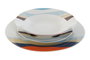 DKD Home Decor Vajilla Teide 18 Piezas de Porcelana Azul y Multicolor