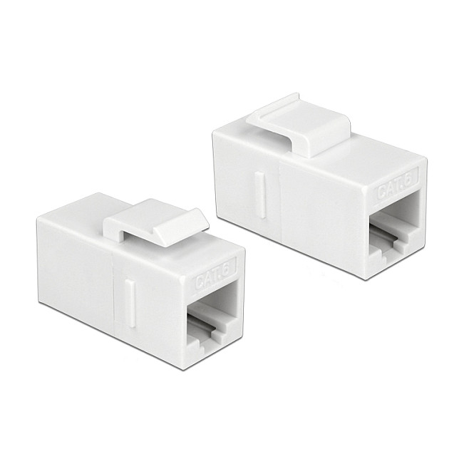 DeLOCK 86379 Módulo Keystone RJ45 Cat.6 UTP Blanco DeLOCK 86379 Módulo Keystone RJ45 Cat.6 UTP Blanco