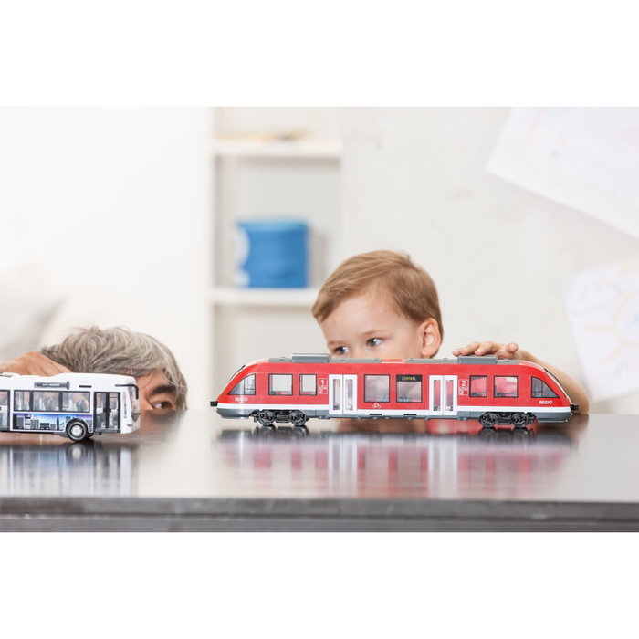 Dickie City Train Escala 1:43 Rojo Dickie City Train Escala 1:43 Rojo