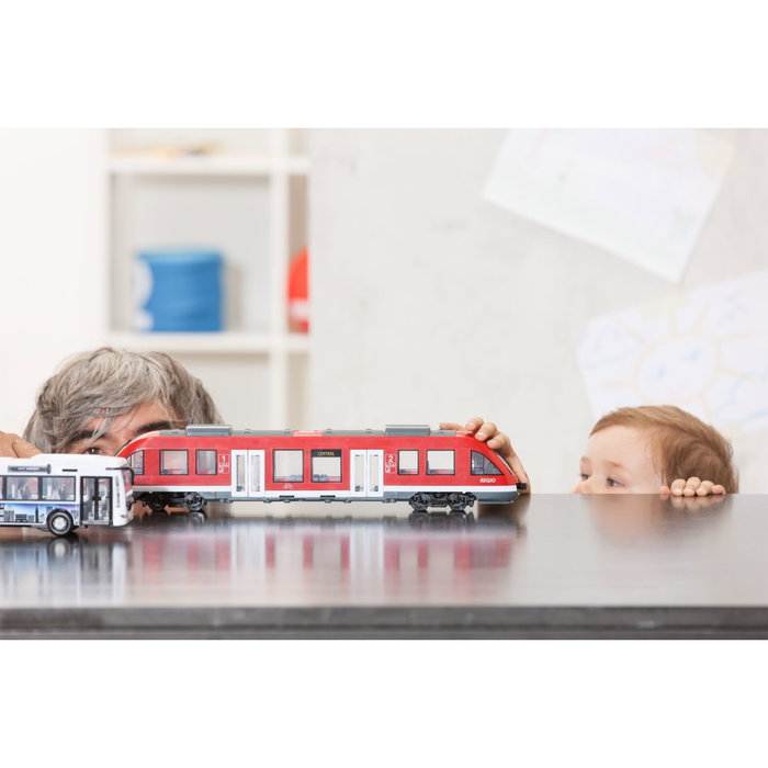 Dickie City Train Escala 1:43 Rojo Dickie City Train Escala 1:43 Rojo