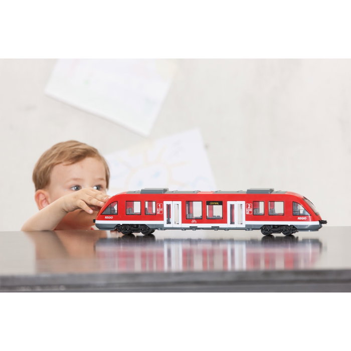 Dickie City Train Escala 1:43 Rojo Dickie City Train Escala 1:43 Rojo