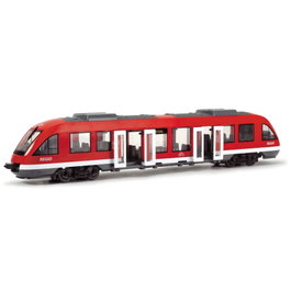 Dickie City Train Escala 1:43 Rojo