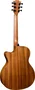 LAG Guitarra Acústica Hyvibe H2 Auditorium Electroacústica Cutaway Tapa Maciza Cedro