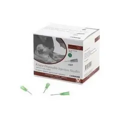 KRUUSE VET Aguja Desechable Verde 21G 0,8x16mm 100U