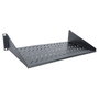 Intellinet Cajón Metálico para Rack 2U Fachboden 483x250mm hasta 25kg de Carga Montaje Frontal, Negro