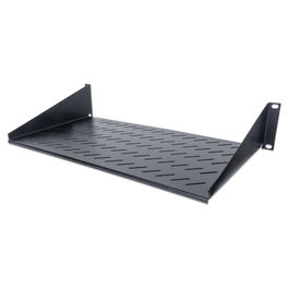 Intellinet Cajón Metálico para Rack 2U Fachboden 483x250mm hasta 25kg de Carga Montaje Frontal, Negro