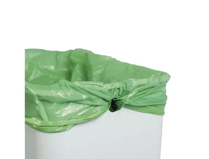 Maul Papelera Metálica Cycle Acero Inoxidable con Pedal 40 Litros Doble Compartimento