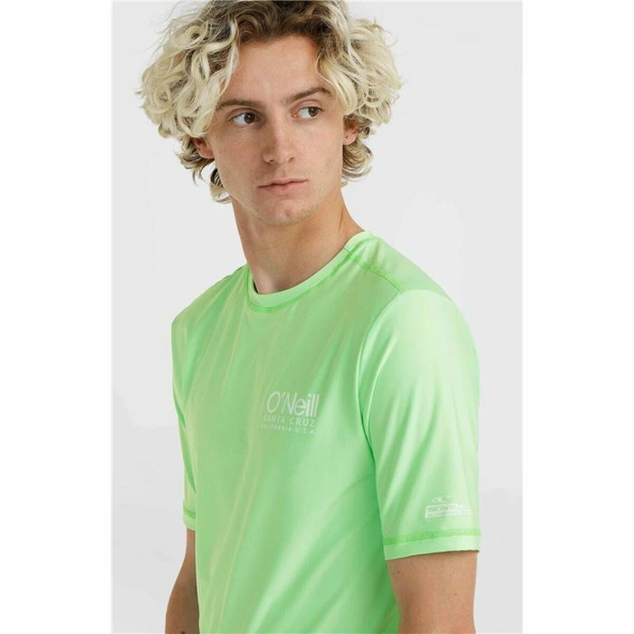 Camiseta Deportiva de Manga Corta O'Neill Cali S/Slv Verde Claro Camiseta Deportiva de Manga Corta O'Neill Cali S/Slv Verde Claro