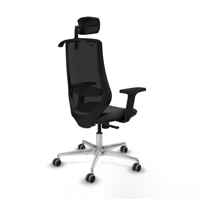 PIQUERAS Y CRESPO Silla de oficina Mardos con mecanismo Sincro, Gris oscuro y Negro PIQUERAS Y CRESPO Silla de oficina Mardos con mecanismo Sincro, Gris oscuro y Negro