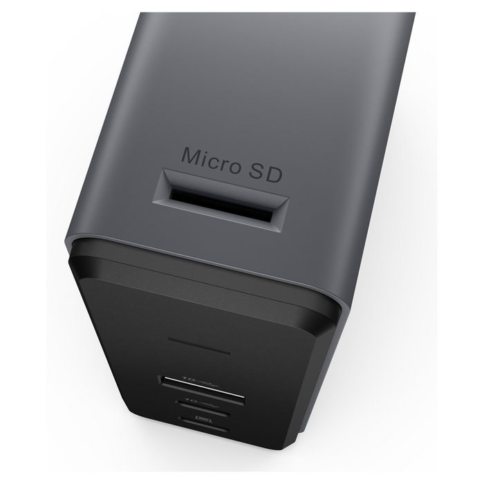 Lenovo X9 Charging GaN Dock USB-C 60W | 2x USB-C 3.2, HDMI 2.1, Lector MicroSD | Resolución 4K 3840x2160, Gris, Incluye Estuche Lenovo X9 Charging GaN Dock USB-C 60W | 2x USB-C 3.2, HDMI 2.1, Lector MicroSD | Resolución 4K 3840x2160, Gris, Incluye Estuche