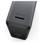 Lenovo X9 Charging GaN Dock USB-C 60W | 2x USB-C 3.2, HDMI 2.1, Lector MicroSD | Resolución 4K 3840x2160, Gris, Incluye Estuche