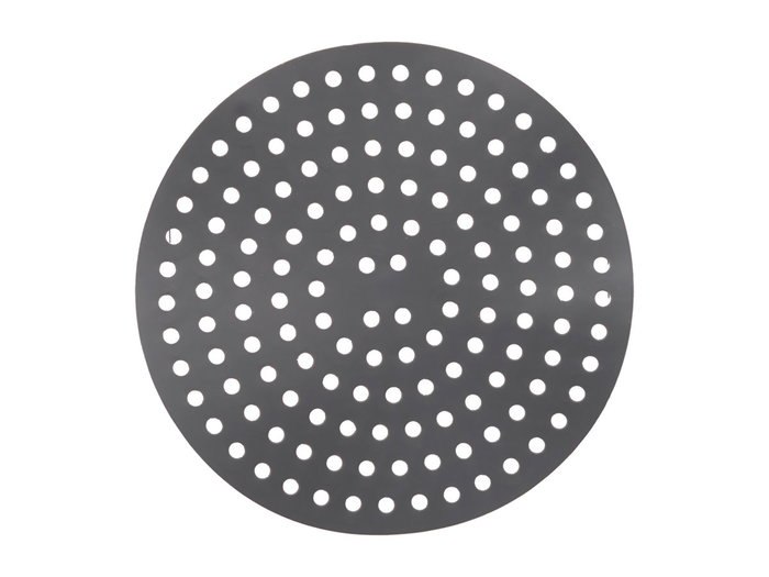 Kinvara Rejilla Redonda Freidora de Aire de Silicona Gris 20x2x20 cm (Set de 48)