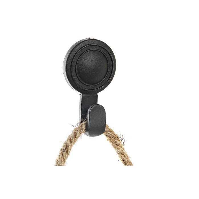 DKD Home Decor Set de 3 Espejos Decorativos con Diseño de Corazón, Negro DKD Home Decor Set de 3 Espejos Decorativos con Diseño de Corazón, Negro