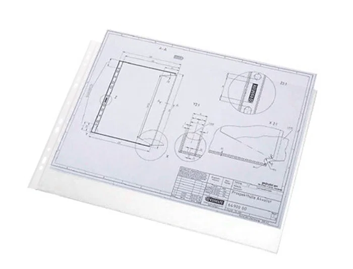 Q-connect Funda Multitaladro Din A3 Apaisada Cristal 80 Micras con Apertura Superior Bolsa 10 Unidades Q-connect Funda Multitaladro Din A3 Apaisada Cristal 80 Micras con Apertura Superior Bolsa 10 Unidades