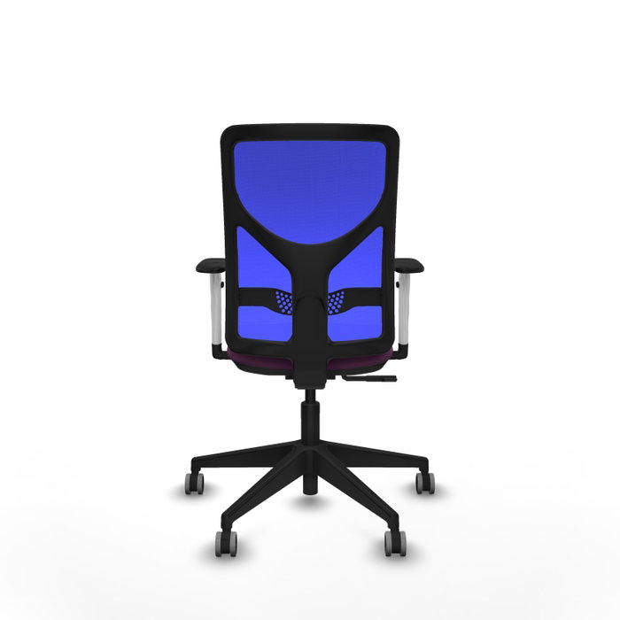 PIQUERAS Y CRESPO Silla de oficina Motilla con mecanismo Sincro, Morado y Azul PIQUERAS Y CRESPO Silla de oficina Motilla con mecanismo Sincro, Morado y Azul