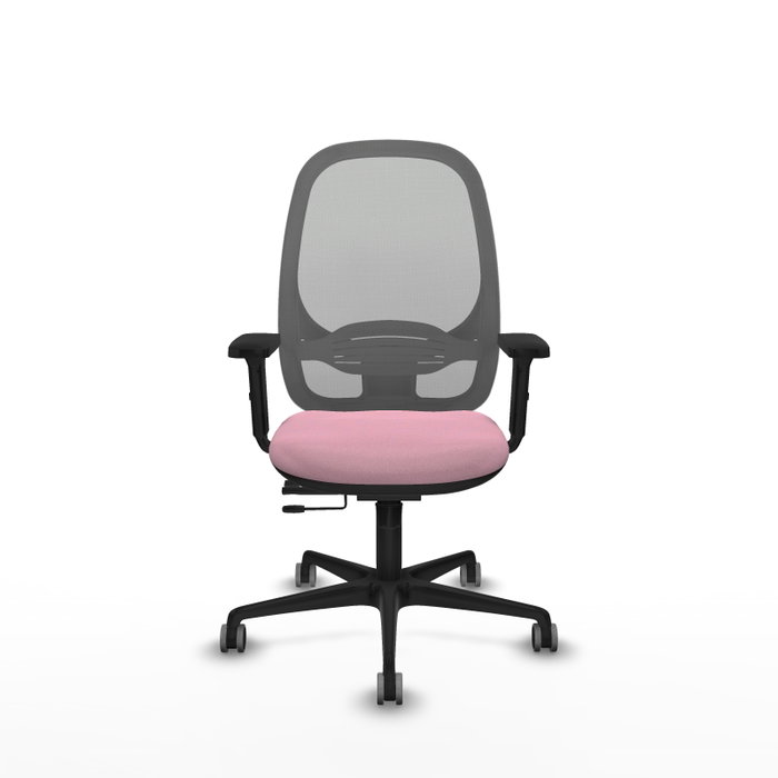 PIQUERAS Y CRESPO Silla de oficina Cilanco Rosa y Gris PIQUERAS Y CRESPO Silla de oficina Cilanco Rosa y Gris