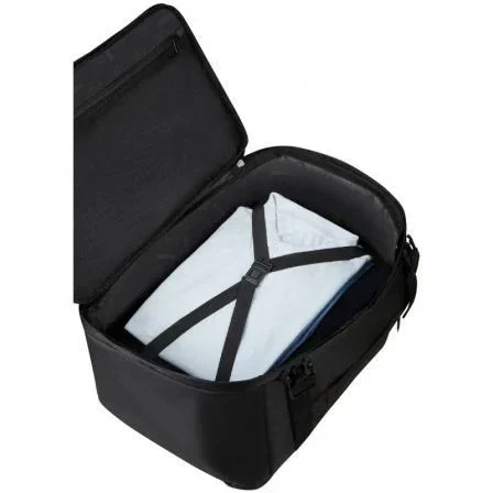 American Tourister Urban Track Mochila de Viaje Negra Capacidad 44L Maleta de Cabina 55x35x25cm 151304-0423 American Tourister Urban Track Mochila de Viaje Negra Capacidad 44L Maleta de Cabina 55x35x25cm 151304-0423