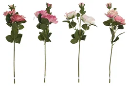 DKD Home Decor Flor Melocoton Rosa 20 x 51 x 20 cm (24 Unidades)