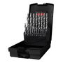 Set de brocas RUKO Ø 10 mm Ø 1 mm HSS 19 piezas