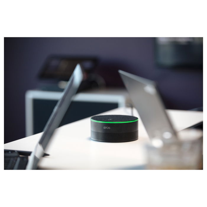 EPOS EXPAND Capture 5 Sistema de Audio para Conferencias en Grupo con Micrófonos (7), Certificado Microsoft Teams, Negro