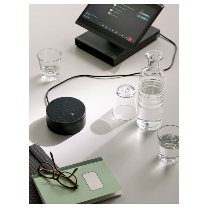 EPOS EXPAND Capture 5 Sistema de Audio para Conferencias en Grupo con Micrófonos (7), Certificado Microsoft Teams, Negro