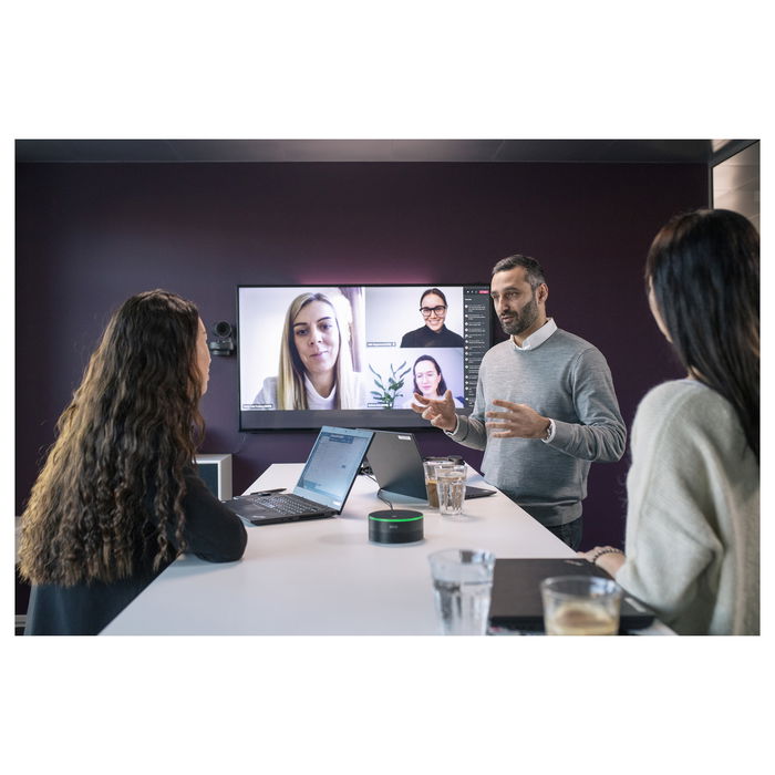 EPOS EXPAND Capture 5 Sistema de Audio para Conferencias en Grupo con Micrófonos (7), Certificado Microsoft Teams, Negro