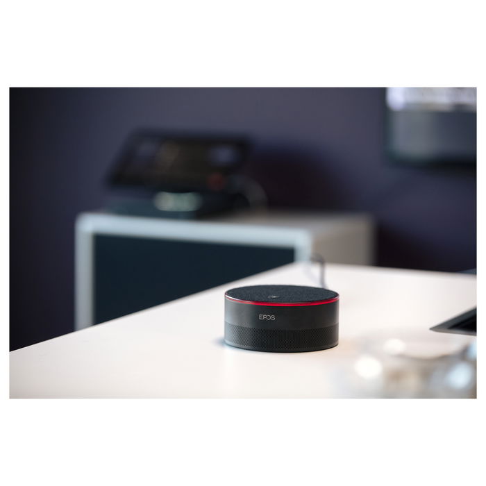 EPOS EXPAND Capture 5 Sistema de Audio para Conferencias en Grupo con Micrófonos (7), Certificado Microsoft Teams, Negro