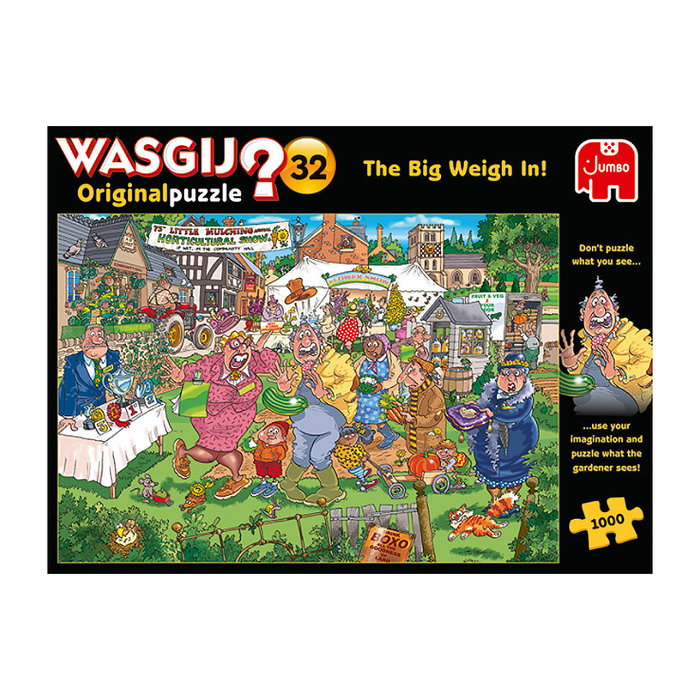Jumbo Spiele Wasgij Original 32 Darf es etwas mehr sein? 1000 piezas