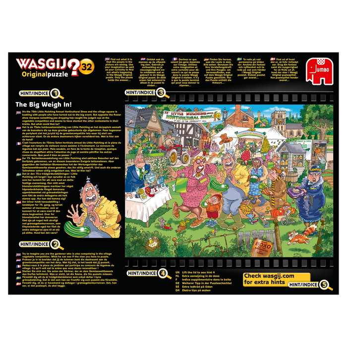 Jumbo Spiele Wasgij Original 32 Darf es etwas mehr sein? 1000 piezas