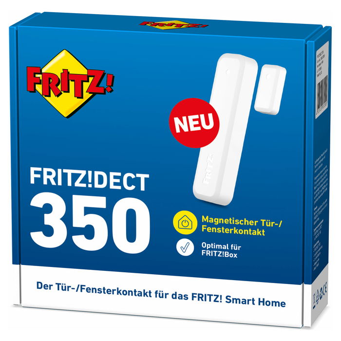 AVM FRITZ! DECT 350 Sensor de Puerta/Ventana Inalámbrico Blanco
