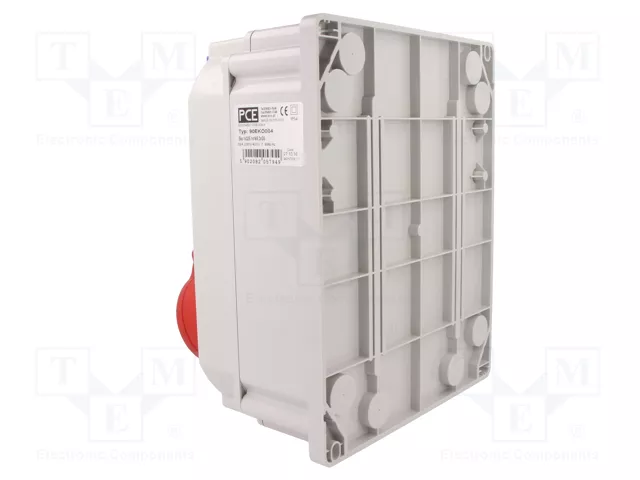 PCE Cuadro de distribución IP54 para pared con 4 módulos